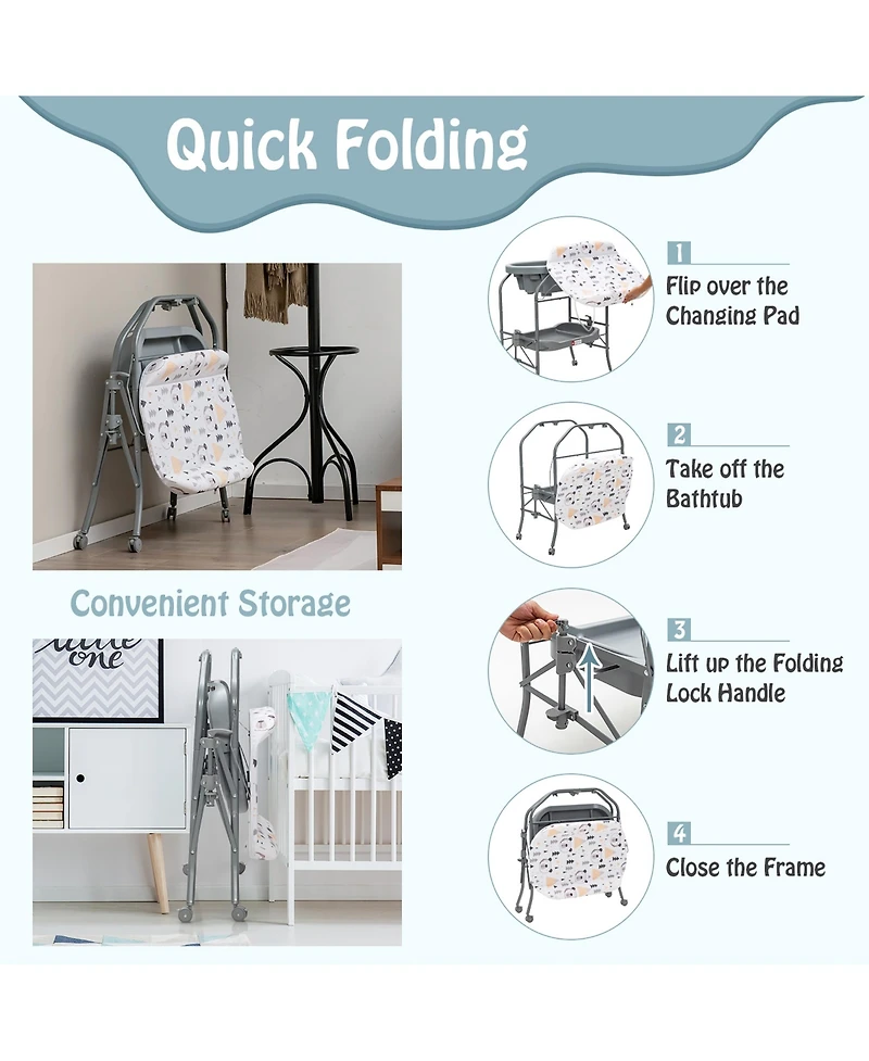 Costway Baby Changing Table