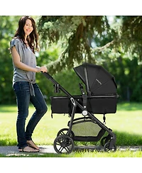 Costway 2 In1 Foldable Baby Stroller Kids Travel Newborn Infant