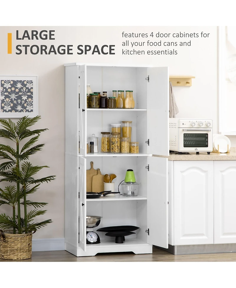 Slickblue Efficient Durable Kitchen Storage Cabinet for Small Kitchens and Clutter Control