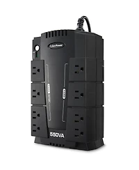 CyberPower Standby Series CP550SLG 550VA / 330W Simulated Sine Wave Ups, 8 Outlets / Usb Port
