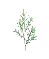 Set of 2 Olive Leaf Branches – 39" Polyester Greenery for Home Decor
