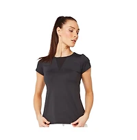 Lija Deep V-Neck Womens Tennis Shirt