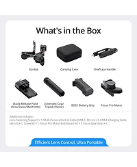 Dji Rs 4 Combo Gimbal Stabilizer Combo