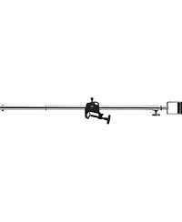 Kupo 4-8' Medium Telescopic Hanger with Universal Head for Lighting Fixtures