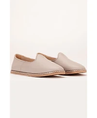 Epilogue Shoes Dalya Leather Slip On Flats (Women)