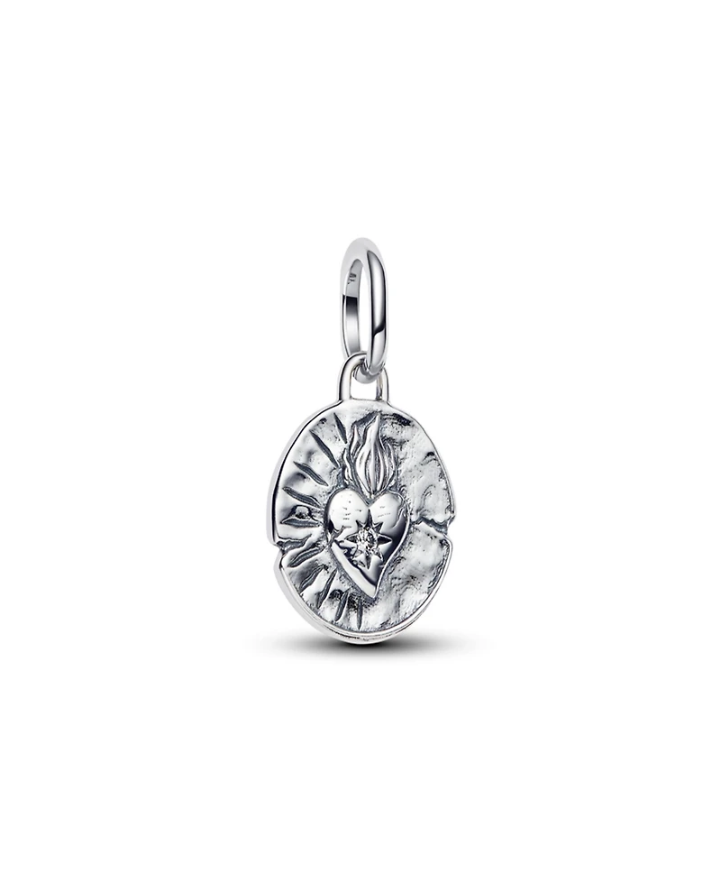 Pandora Sterling Silver Heart Medallion Charms