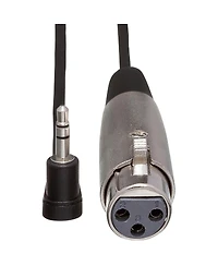 Hosa Technology 2' XLR3F to Right Angle 3.5mm Trs Microphone Cable