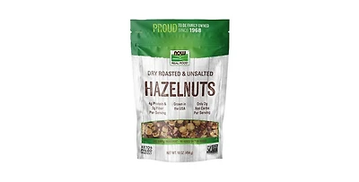 Now Foods Hazelnuts Dry Roasted And Unsalted ,16 Oz