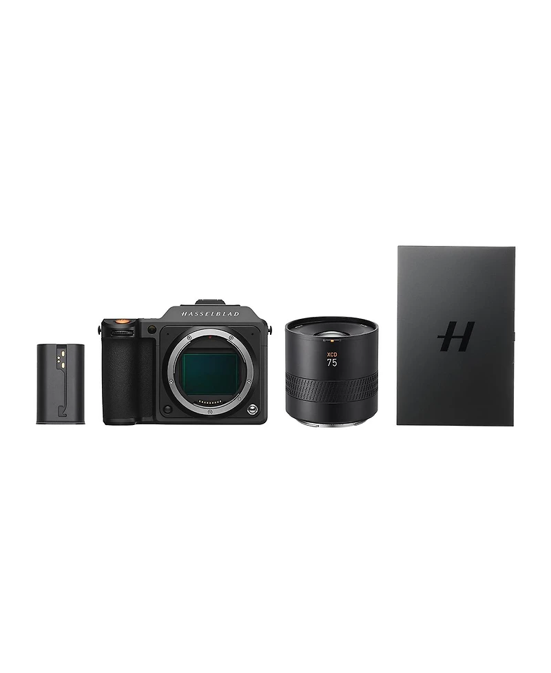 Hasselblad X2D 100C 100MP Medium Format Mirrorless Camera with Xcd 75mm f/3.4 P Lens