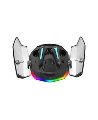 RadioShack Wireless Gaming Earbuds with Noise Cancelation and Rgb Led Lights With 22 Hour Playtime