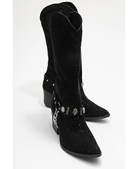 Prologue Shoes Lumen Block Heel Western Boot (Women)