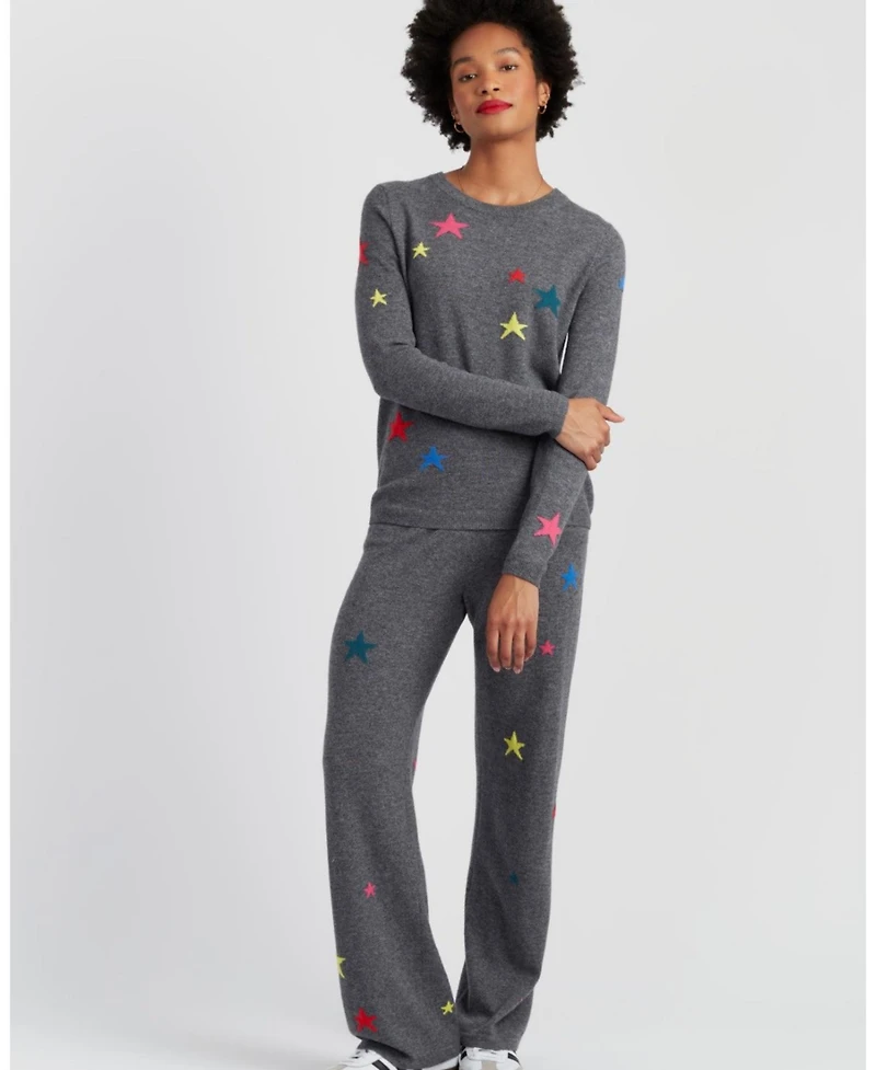 Chinti & Parker Women's Wool Cashmere Star Sweater