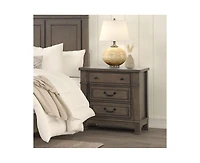 Casainc Storage Cabinet Nightstand with Usb