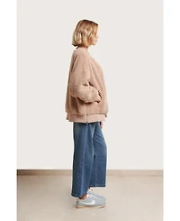 Nom Maternity Cozy Before & After Jacket