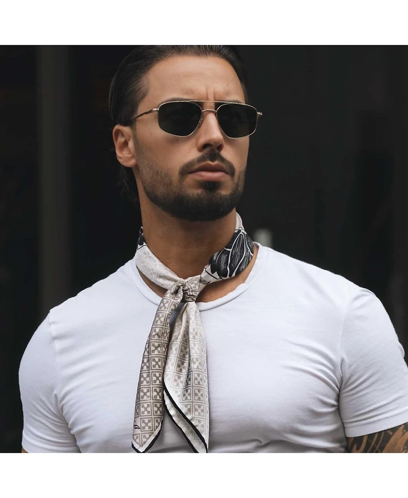 Elizabetta Men's Feroni - Silk Neckerchief for Men