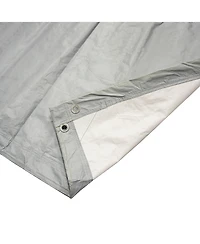 JumpKing True Shelter 15.5 x 20 Ft. 7 mil White Standard Waterproof Camping, Boat, Pool, Rv, Tear Proof Polyethylene Tarp
