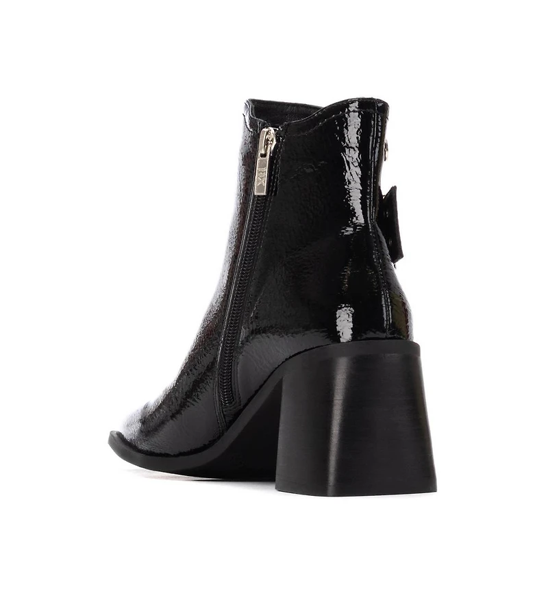 Xti Women's Heeled Patent Leather Chelsea Booties By Xti