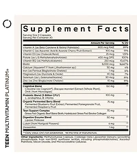 Codeage Teen Multivitamin+ Platinum Supplement