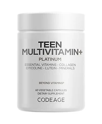 Codeage Teen Multivitamin+ Platinum Supplement