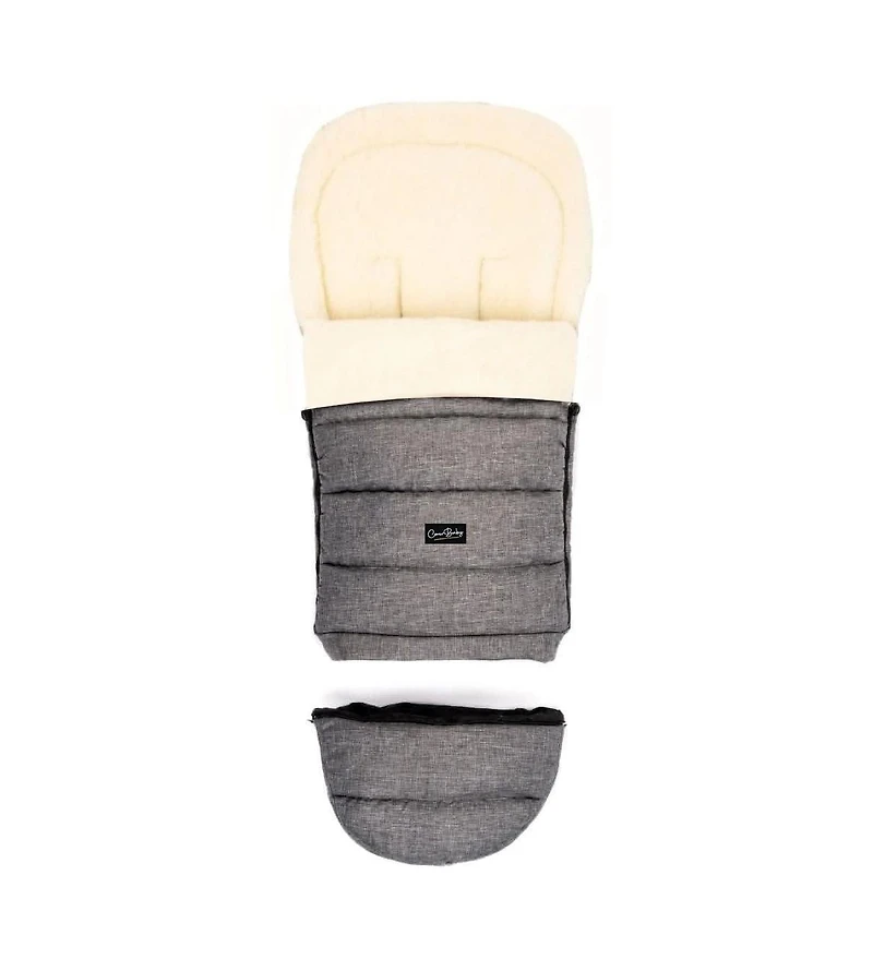 Cover Baby Baby Cover 0-3 Years Arctic Organic Wool Adjustable Footmuff in