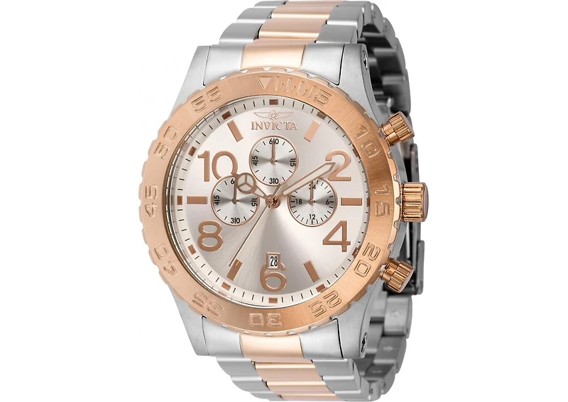 Invicta Men's 40604 Specialty Quartz Chronograph Silver Dial Watch