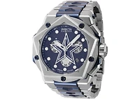 Invicta Men's 44493 Nfl Dallas Cowboys Quartz Multifunction Navy Blue Dial Watch