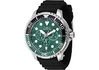 Invicta Men's Pro Diver Quartz Chronograph Green Dial Watch