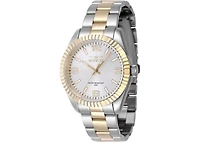 Invicta Women's 47469 Specialty Quartz 3 Hand Silver Dial Watch