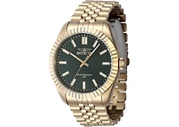 Invicta Men's 47489 Specialty Quartz 3 Hand Green Dial Watch