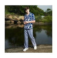 Campus Sutra Men's Imprint Oversized Shirt