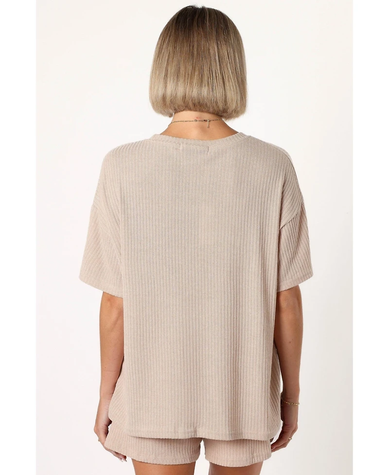 Petal and Pup Women's Granger Knit Short Set