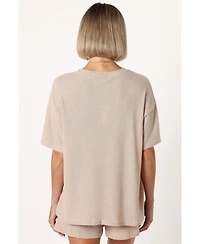 Petal and Pup Women's Granger Knit Short Set