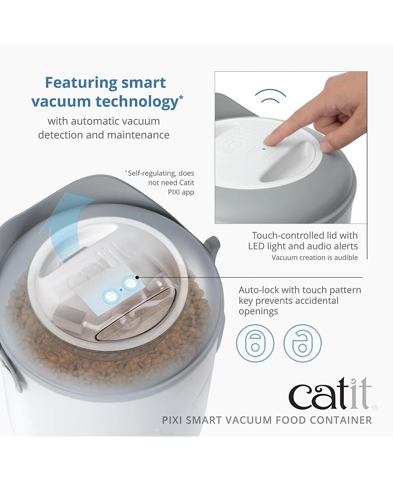 Catit Pixi Smart Food Vacuum Container