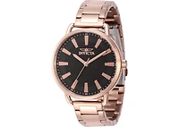 Invicta Women's 46335 Wildflower Quartz 3 Hand Black Dial Watch