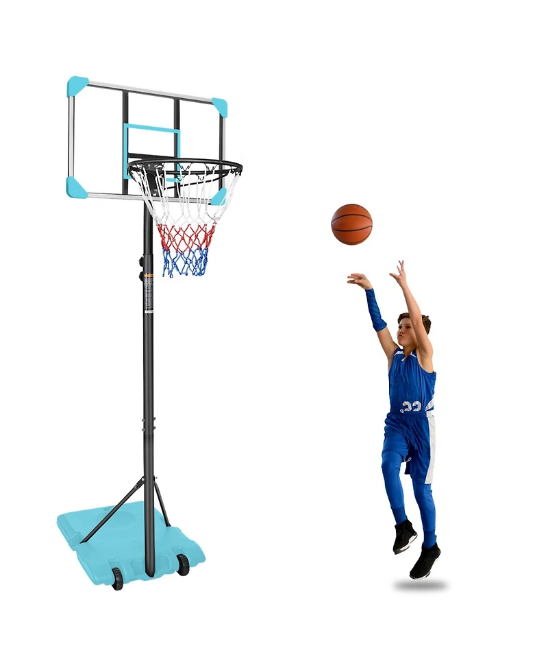 Streamdale Furniture Aokung Adjustable Portable Basketball Hoop