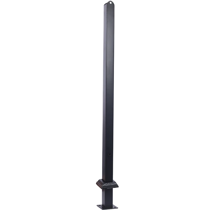 3-Step Handrail Durable Steel with Powder Coating and Easy Installation