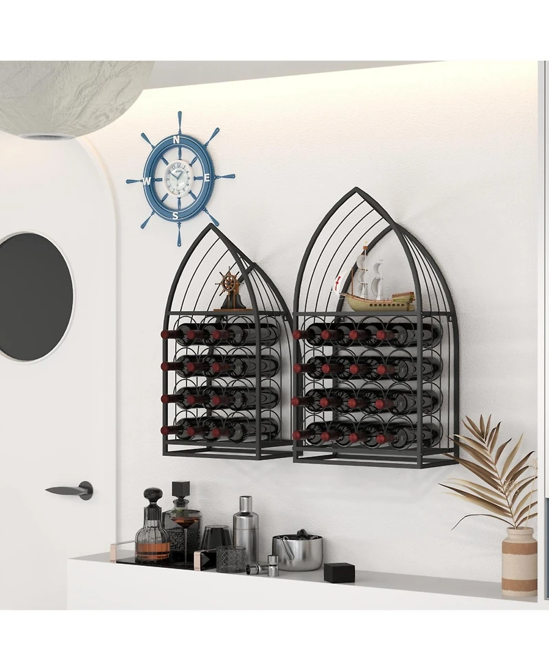 Streamdale Furniture Sailboat Wine Rack
