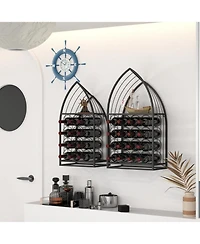 Streamdale Furniture Sailboat Wine Rack