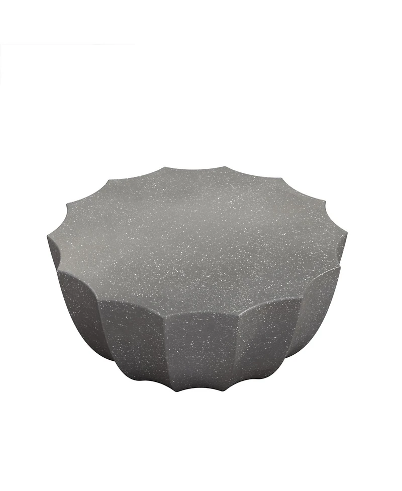 Streamdale Furniture Modern Outdoor Waterproof Coffee Table - Grey