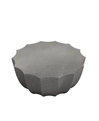 Streamdale Furniture Modern Outdoor Waterproof Coffee Table - Grey