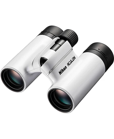 Nikon 8x21 Aculon T02 Roof Prism Binocular with 6.3 Degree Angle of View, White