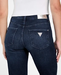 Guess Women's Straight Fit Mid Rise Jeans