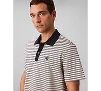 Calvin Klein Men's Ottoman Stripe Polo Shirt
