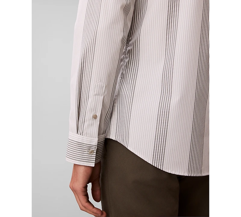 Calvin Klein Men's Stripe Slim Fit Shirt