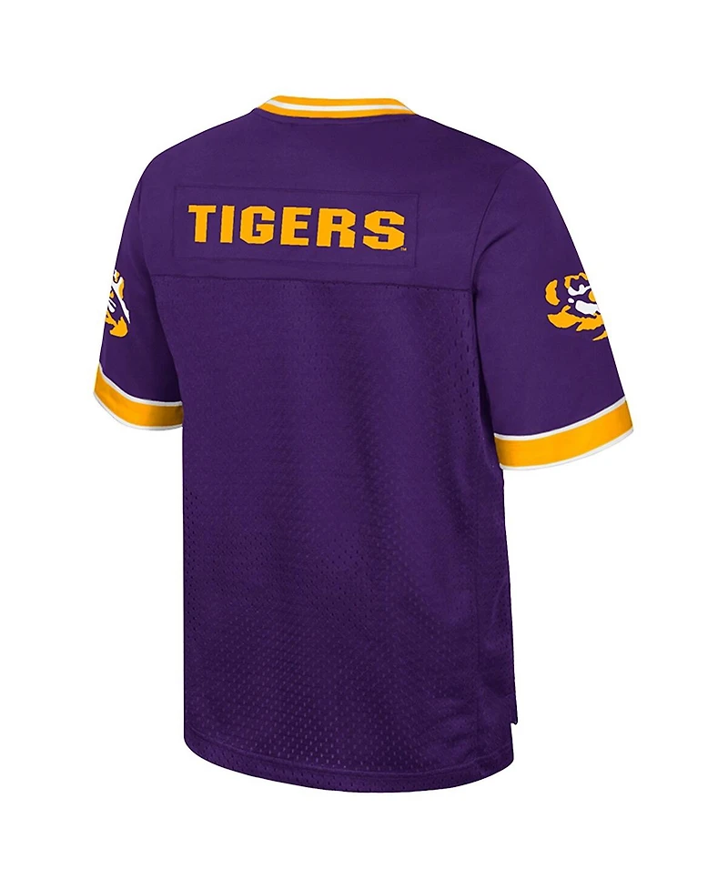 Colosseum Men's Purple Lsu Tigers Nothing But The Hits Football Jersey