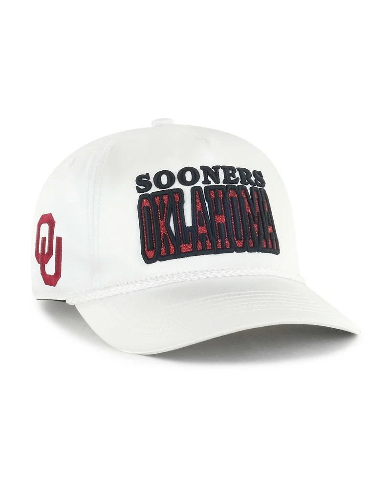 '47 Brand Women's White Oklahoma Sooners Outspoken Hitch Adjustable Hat