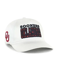 '47 Brand Women's White Oklahoma Sooners Outspoken Hitch Adjustable Hat