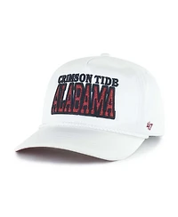 '47 Brand Women's White Alabama Crimson Tide Outspoken Hitch Adjustable Hat