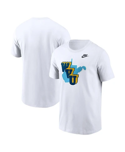 Nike Men's White West Virginia Mountaineers 1965 Throwback T-Shirt