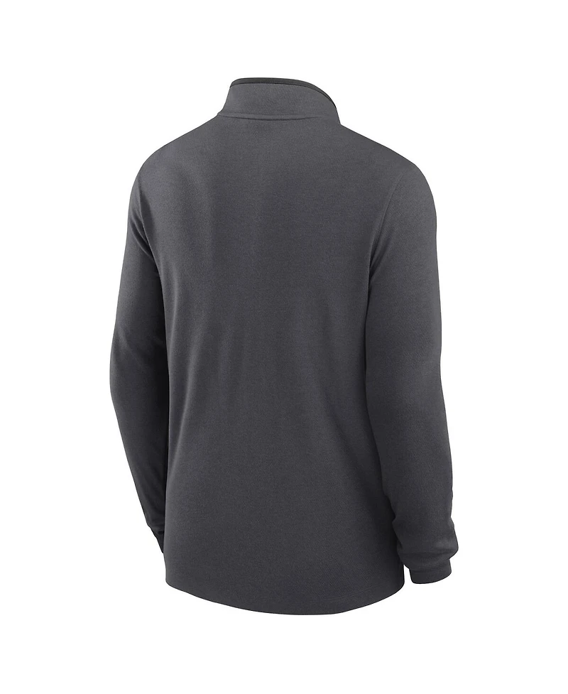 Nike Men's Anthracite Tennessee Volunteers Smokey Victory Half-Zip Jacket